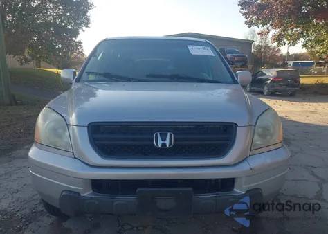 2003 Honda Pilot Ex из США, поврежденный, VIN 2HKYF18453H573000